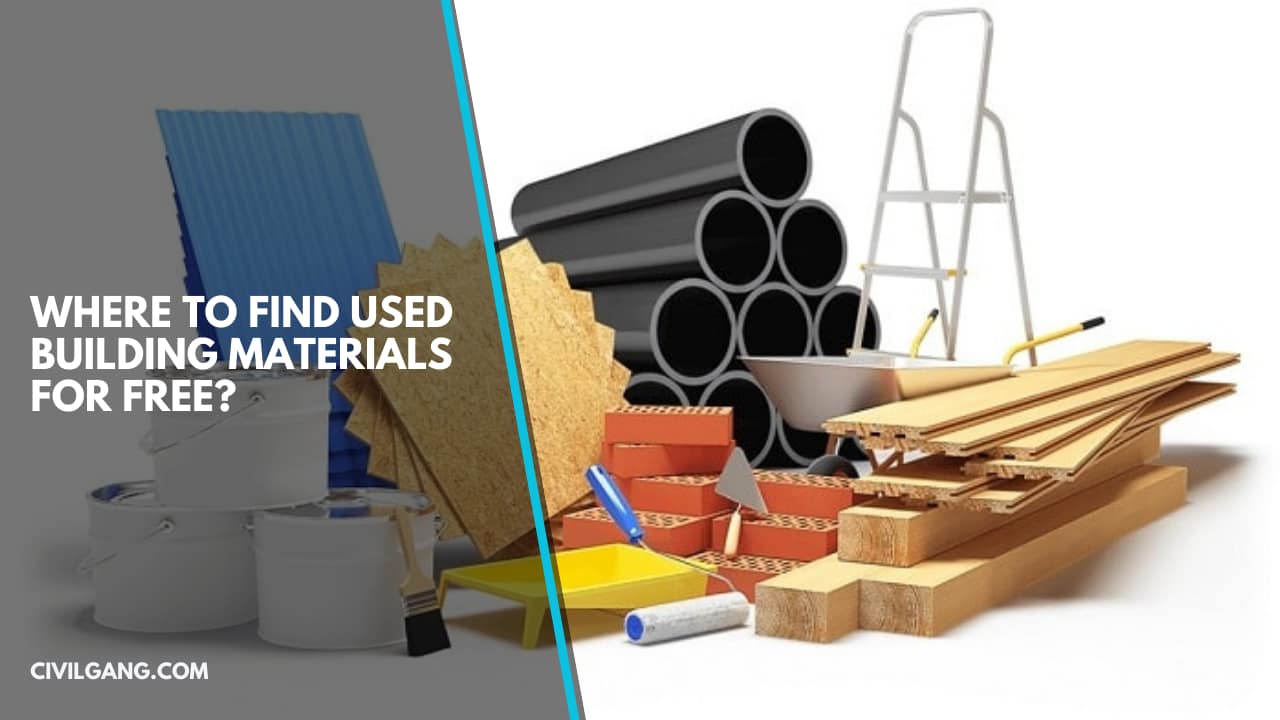 Where to Find Used Building Materials for Free?