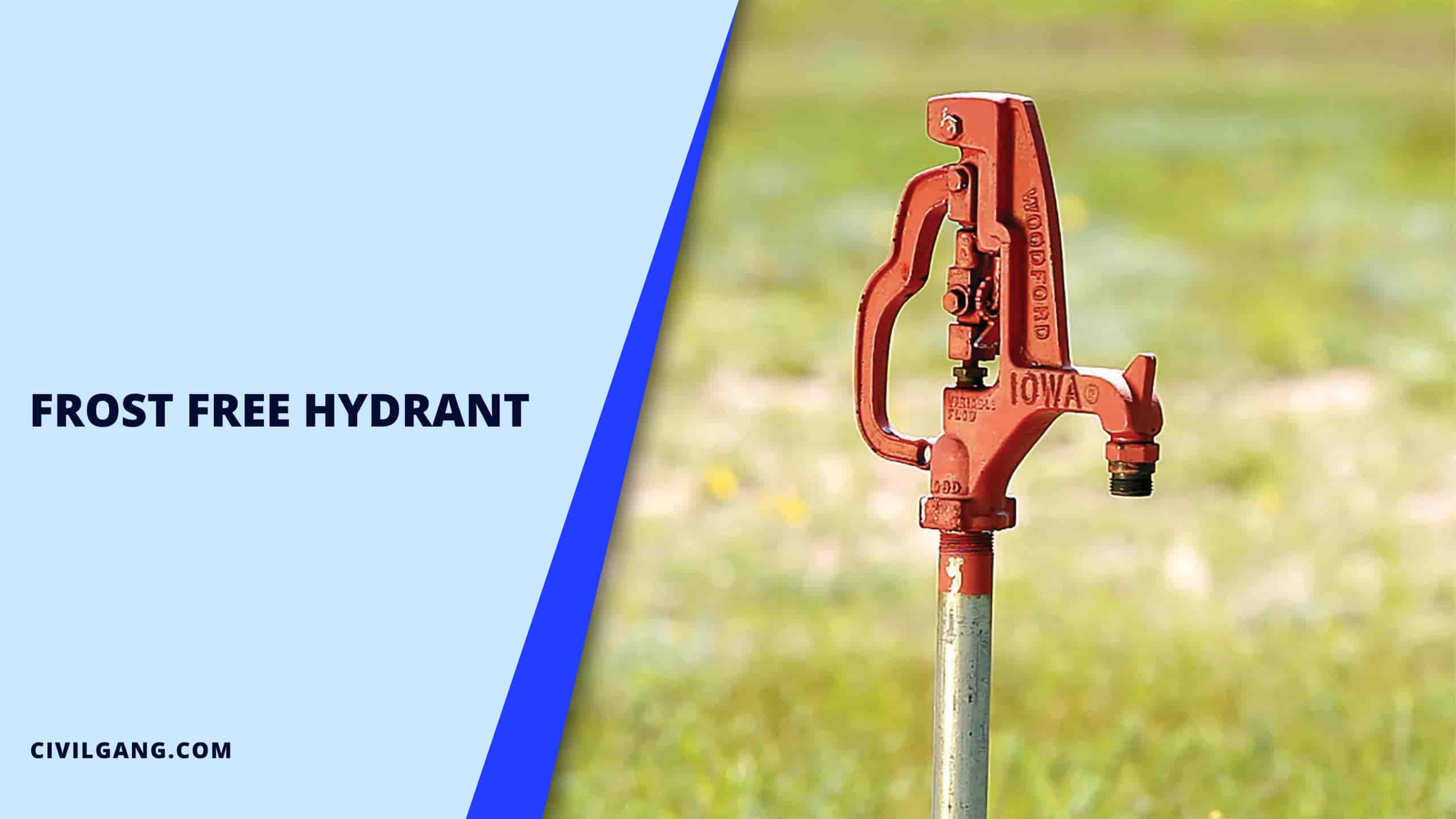 Frost Free Hydrant