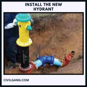 Install the New Hydrant