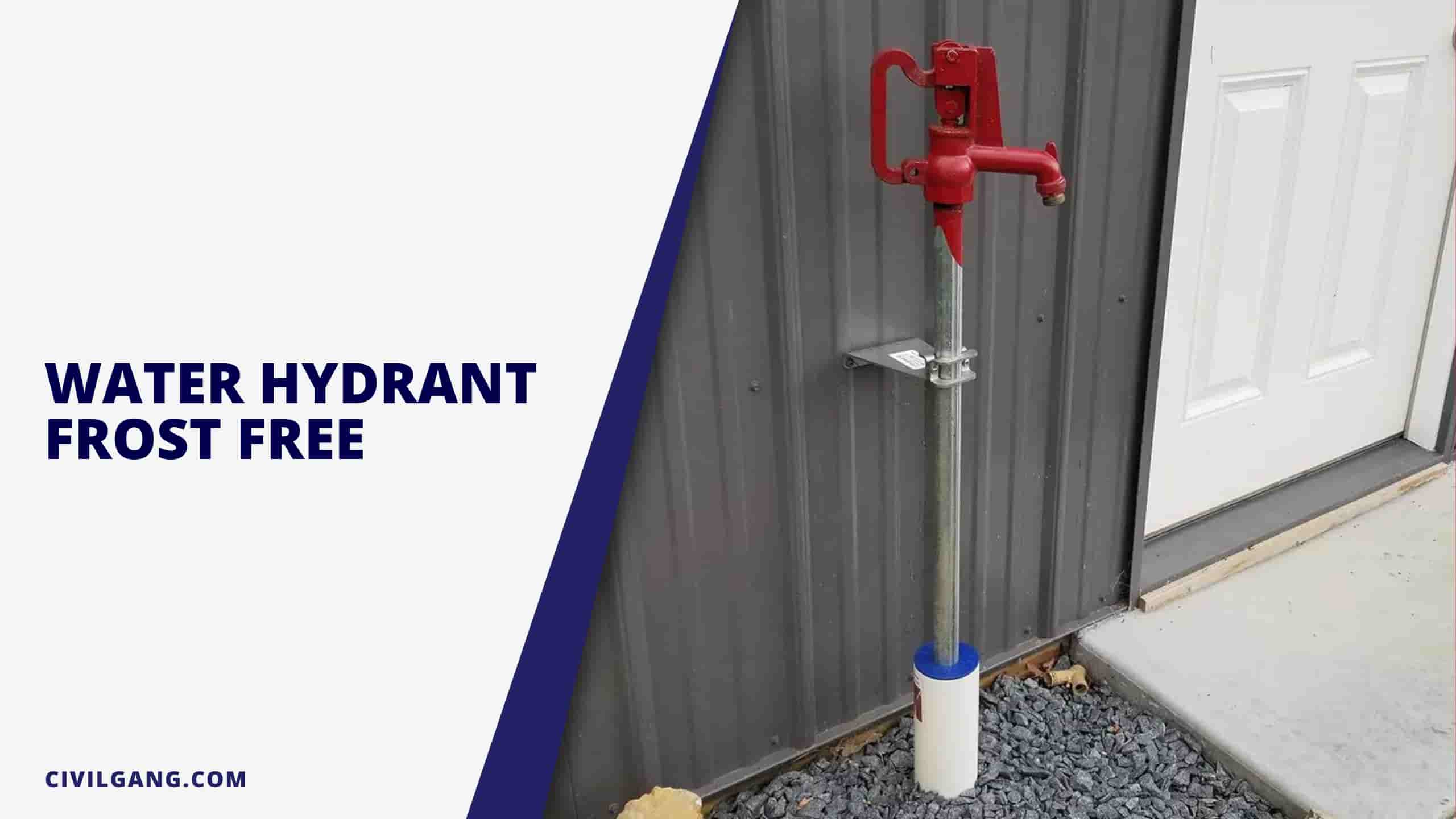 Water Hydrant Frost Free