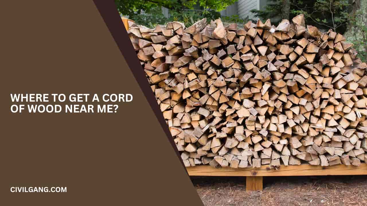 Where to Get a Cord of Wood Near Me