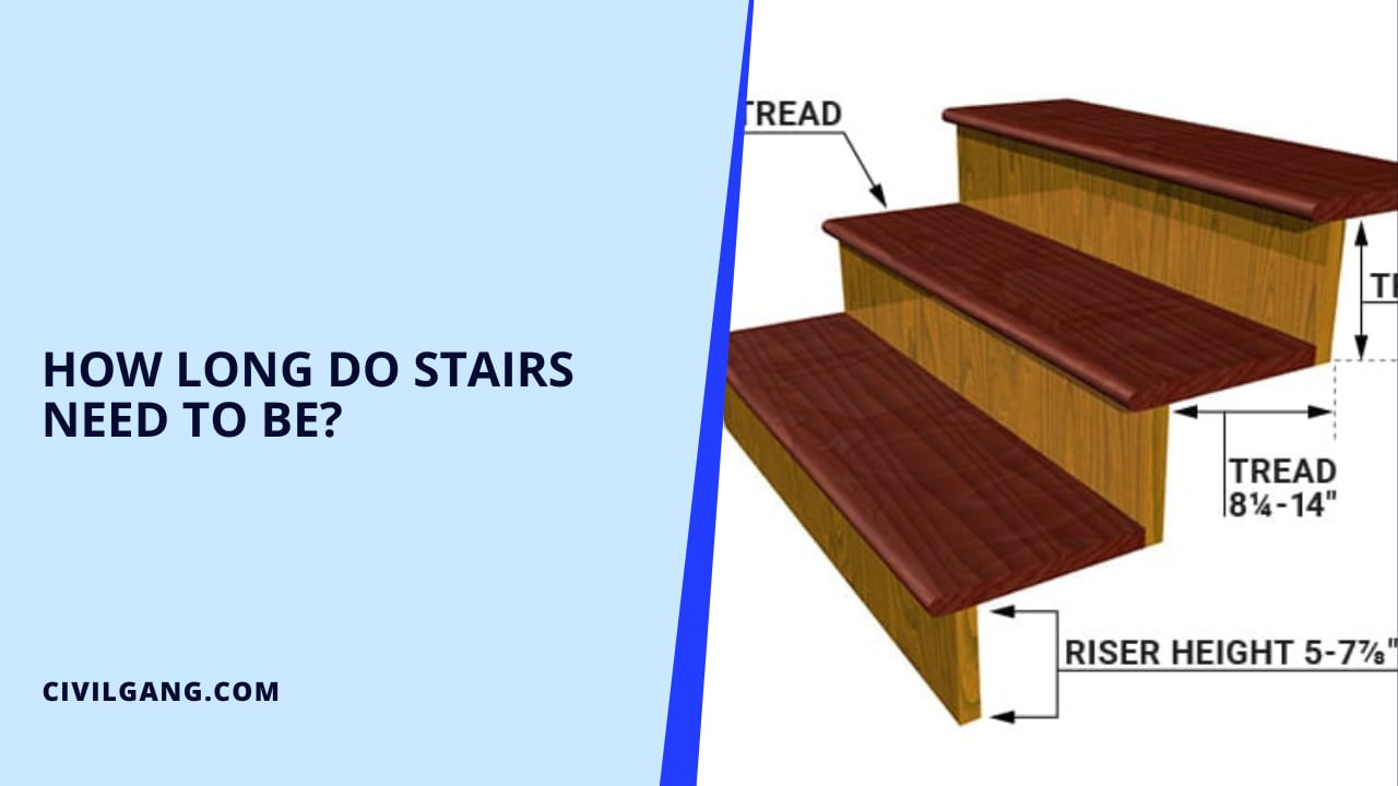 How Long Do Stairs Need to Be?