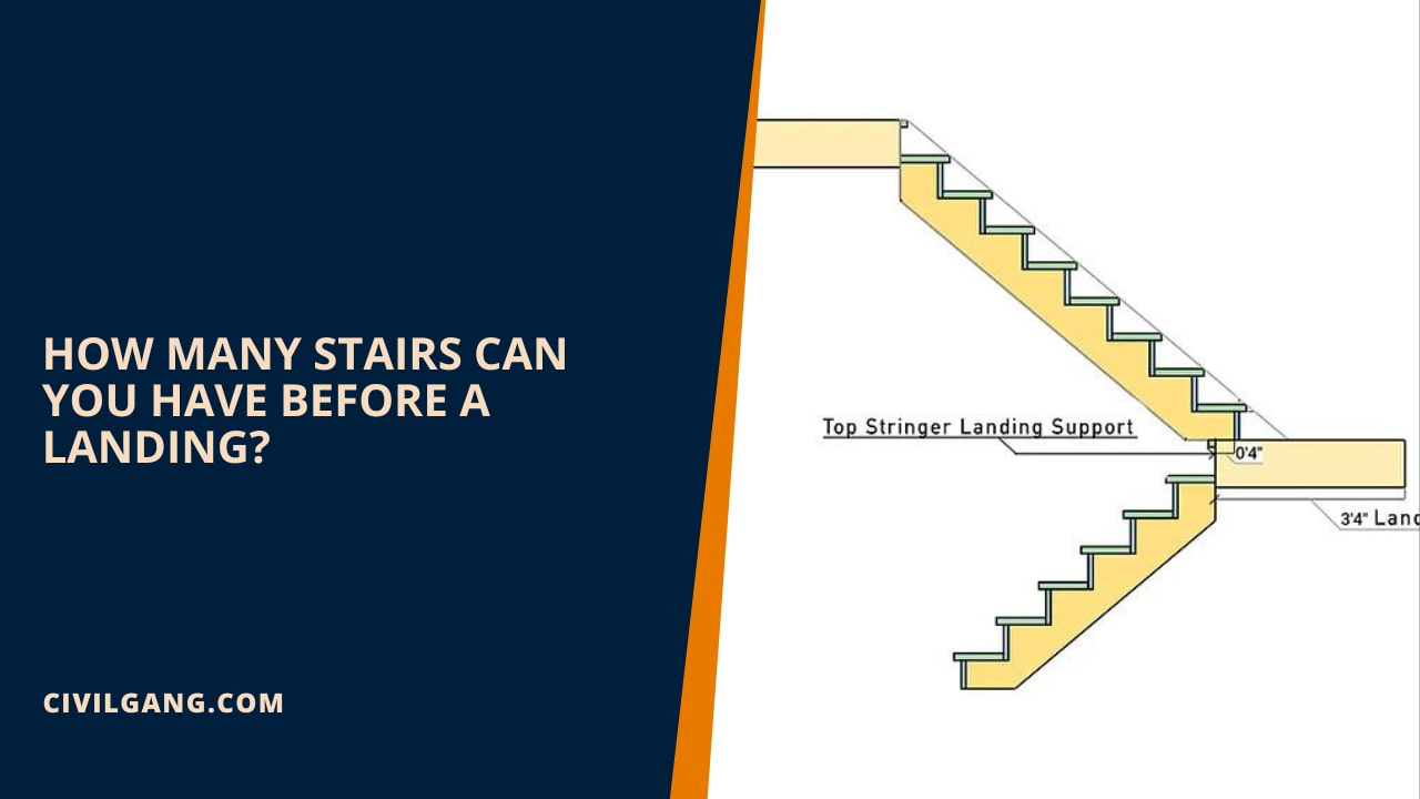 How Many Stairs Can You Have Before a Landing?