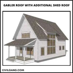 Gabler Roof with Additional Shed Roof