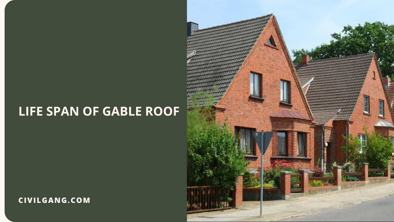 Life Span of Gable Roof