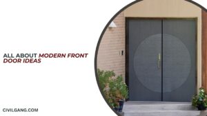 All About Modern Front Door Ideas