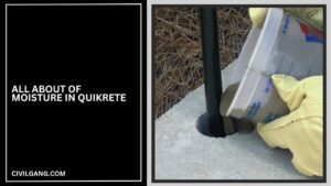 all about of Moisture in Quikrete