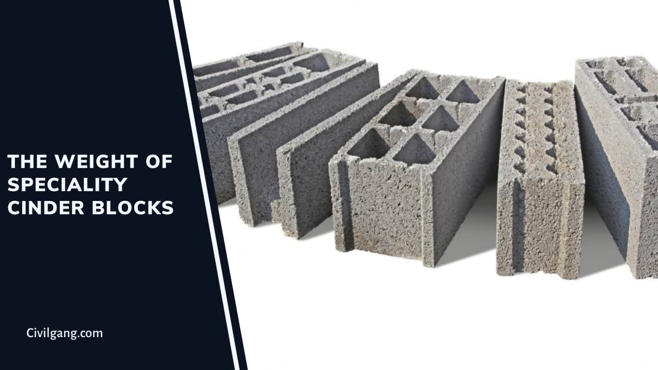 How Much Do Cinder Blocks Weight? CivilGang