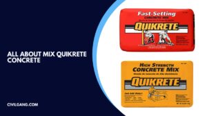 All About Mix Quikrete Concrete