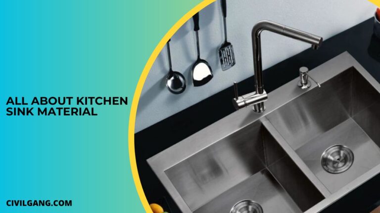 All about kitchen sink material
