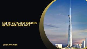 List of 25 Tallest Building in the World in 2023